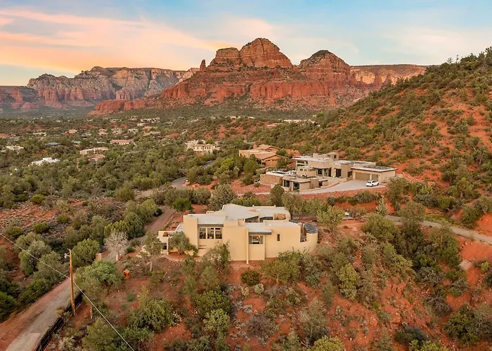 The Belvedere - Hot Tub, Sauna, And Red Rock Views Sedona